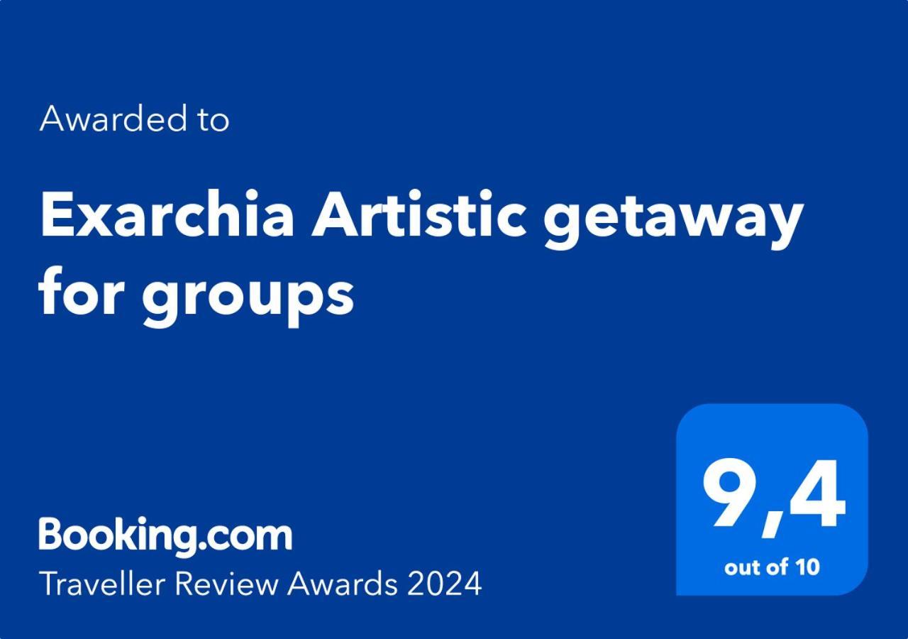 Exarchia Artistic Getaway For Groups Apartamento Atenas Exterior foto